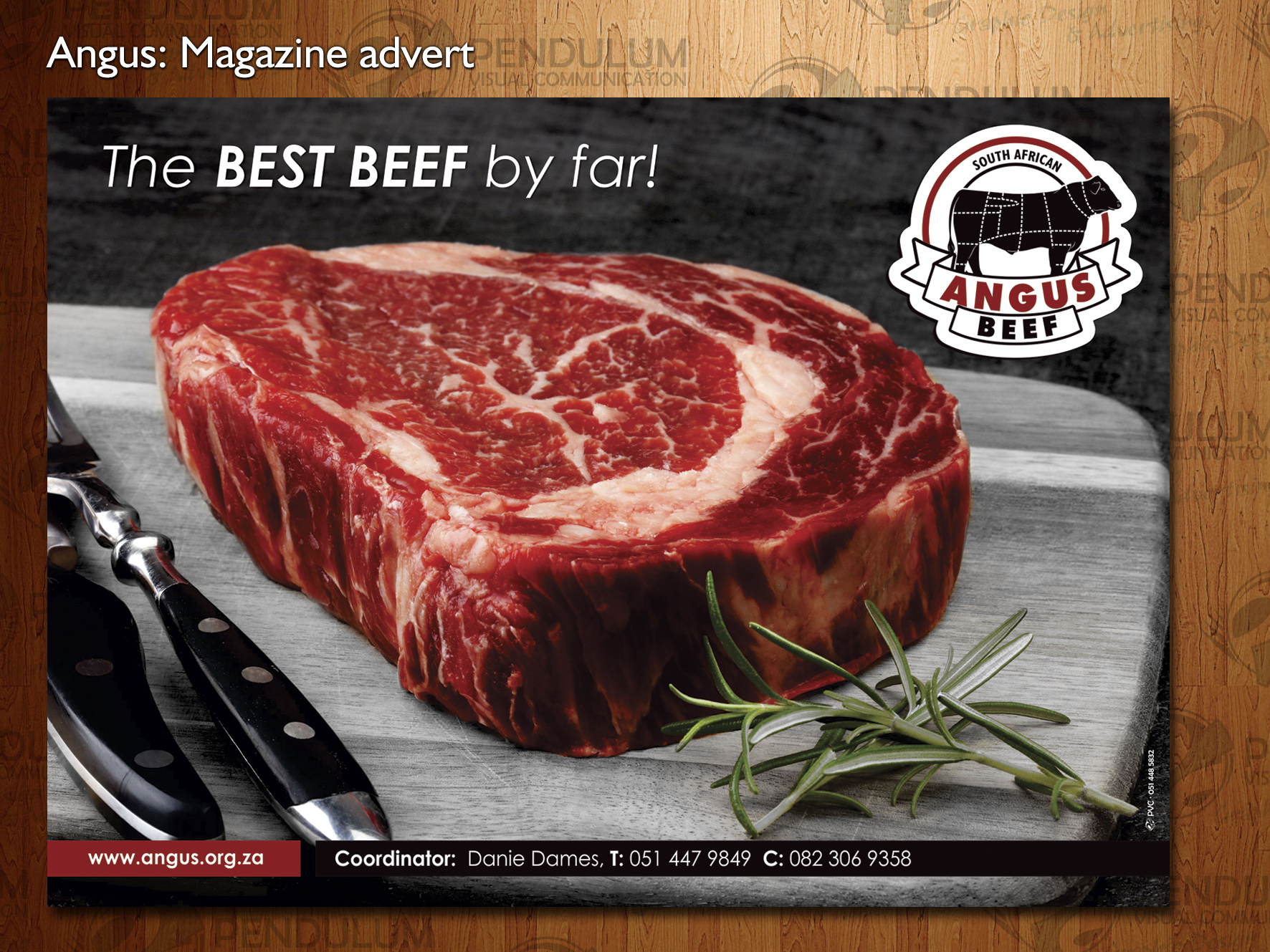 Angus - magazine advert