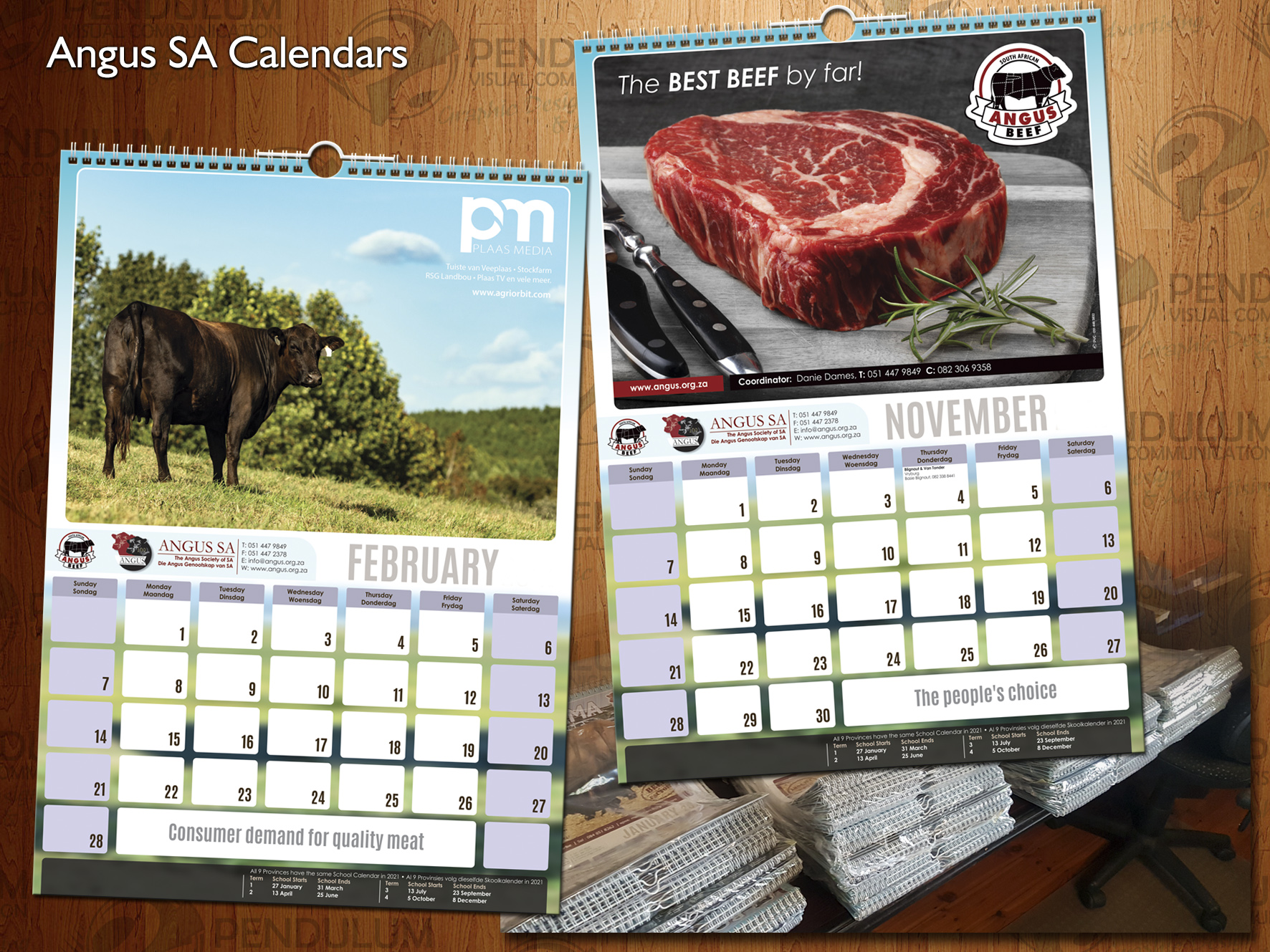 Calendars - Angus