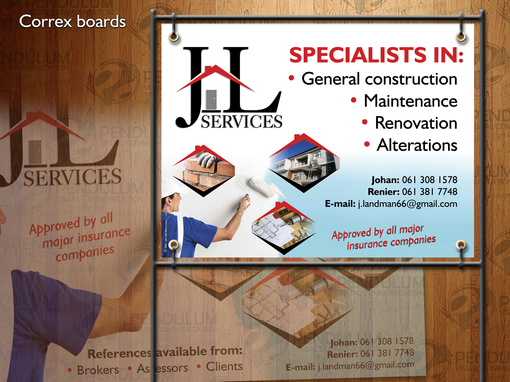 Correx boards - JL