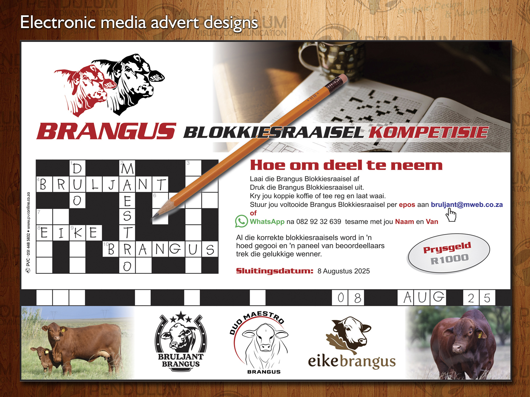Electronic media adverts 01