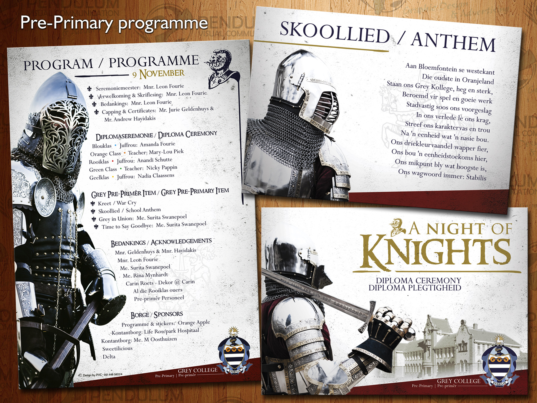 Grey College - programme