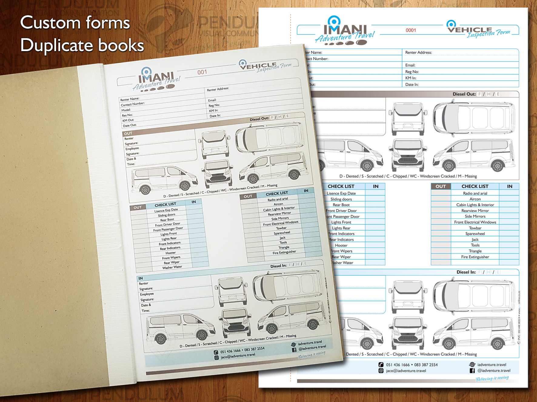 Imani - Vehicle form