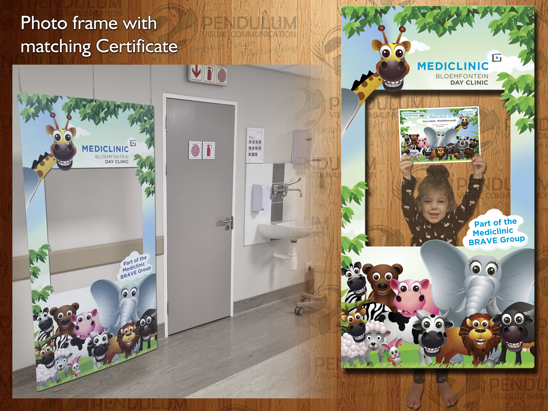 Selfie frame - Mediclinic