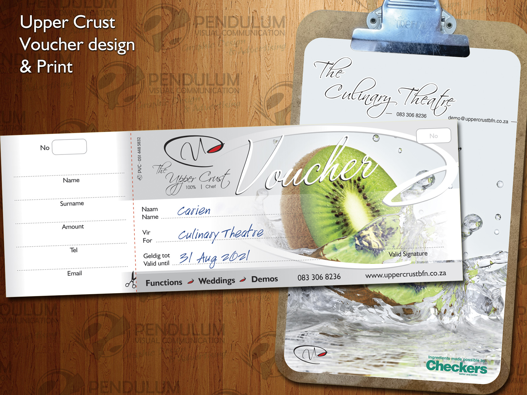 Vouchers - Upper Crust